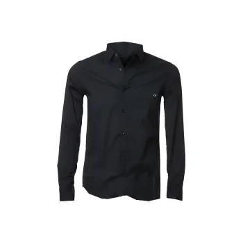 Calvin Klein Poplin Logo embroidered Cotton Shirt