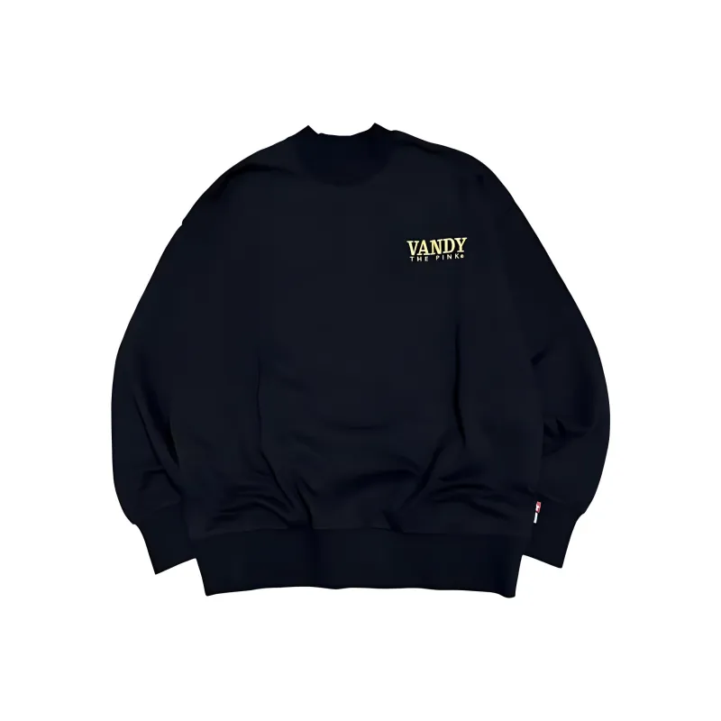 Vandy The Pink Sweatshirt Unisex Black-0