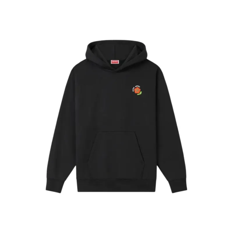 KENZO Pop Embroidered Oversized Hoodie-0