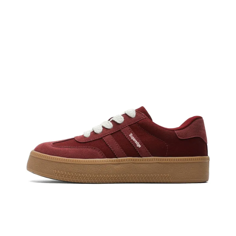 SUPEREDGE Breathable, Slip Resistant, And Abrasion Resistant Low Top Skateboard Shoes Men's-0