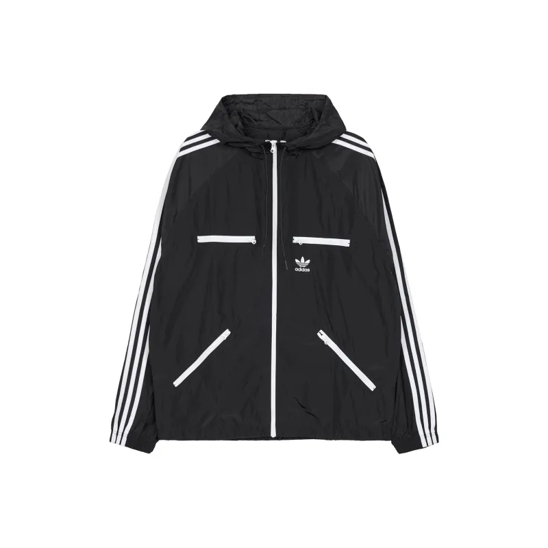 Adidas Originals Logo stripe print Lightweight Jacket-0