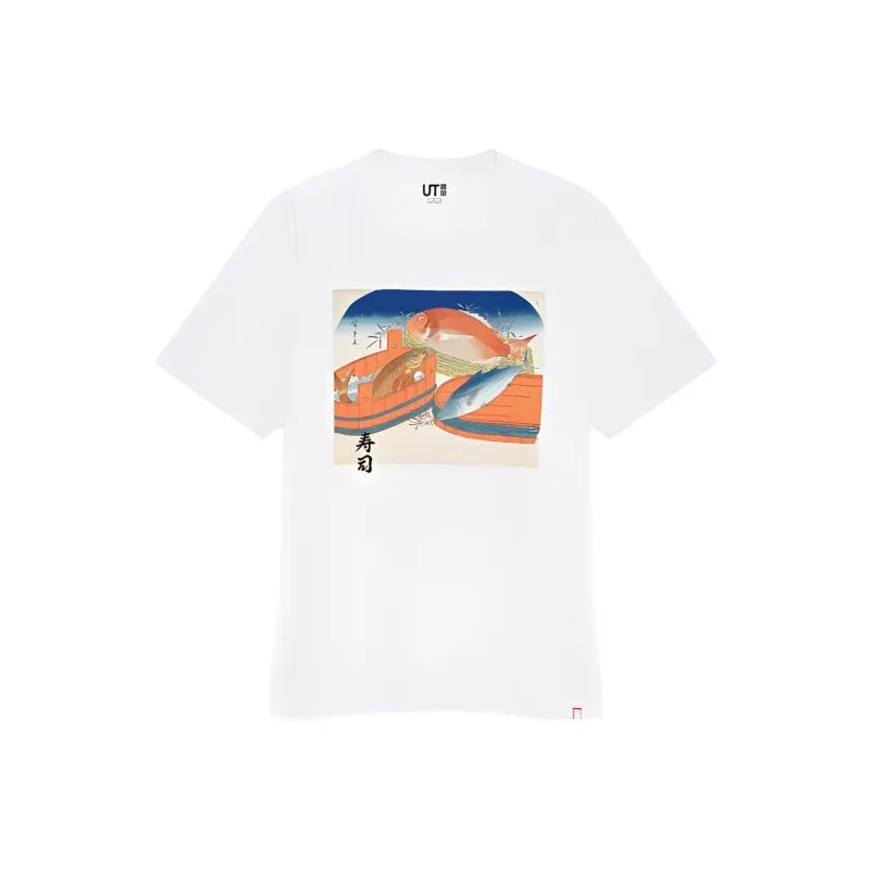 UNIQLO Kashiwa Sato Straight T Shirt Men's White-0