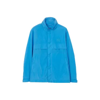 Burberry Logo Patch Hooded Jacket
