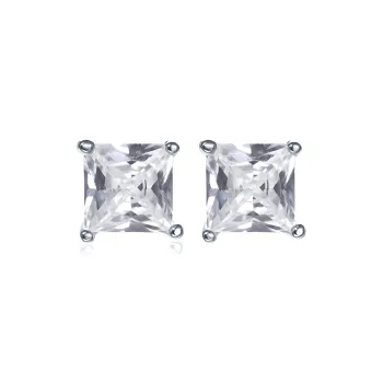 GIVENCHY Stud Earrings Women's Silver