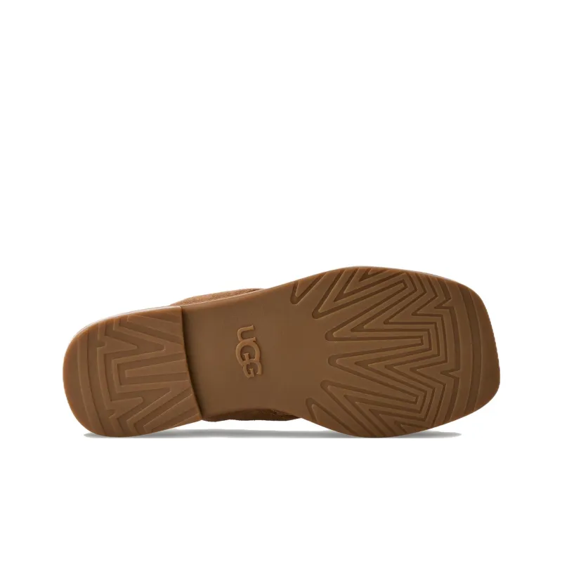 UGG Delray One Strap Sandals Women's Brown-4