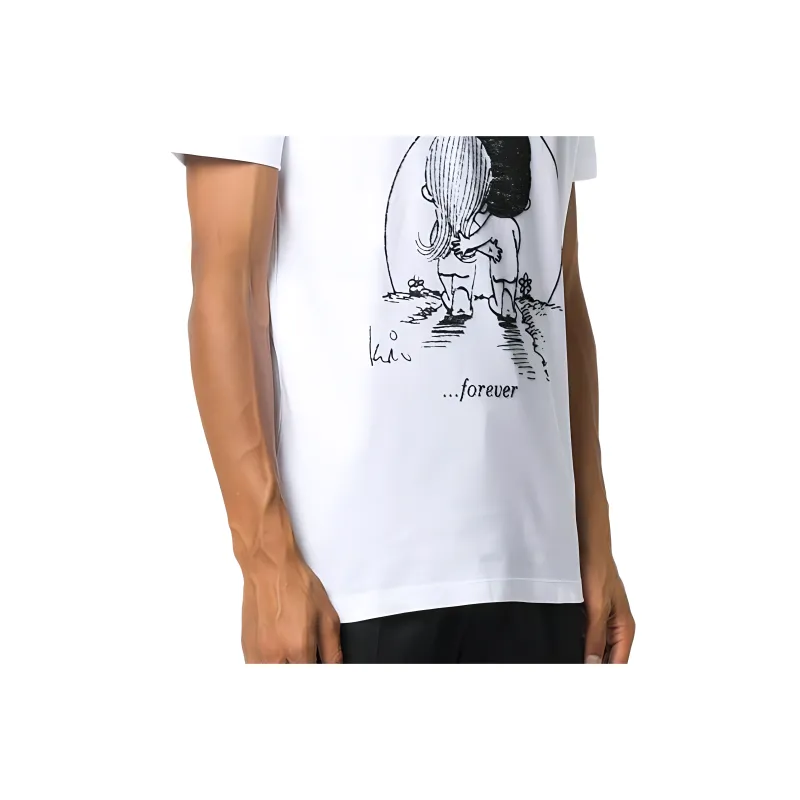 DSQUARED 2 Illustration print T shirt-6
