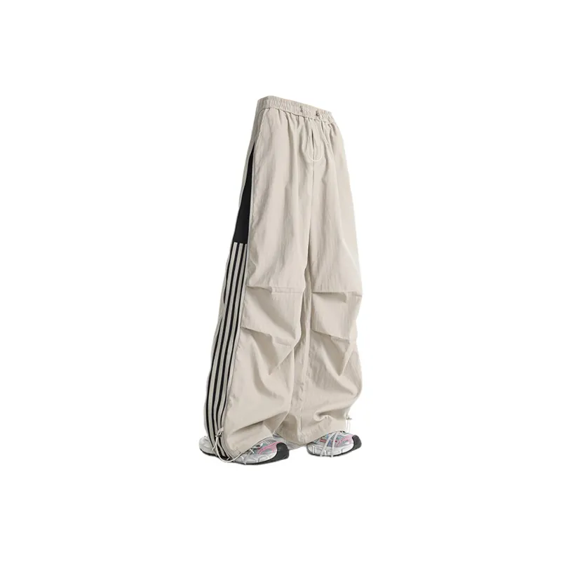 TESTUNG Casual Floor Length Wide Leg Design Luxury Streetwear Pants Unisex-10