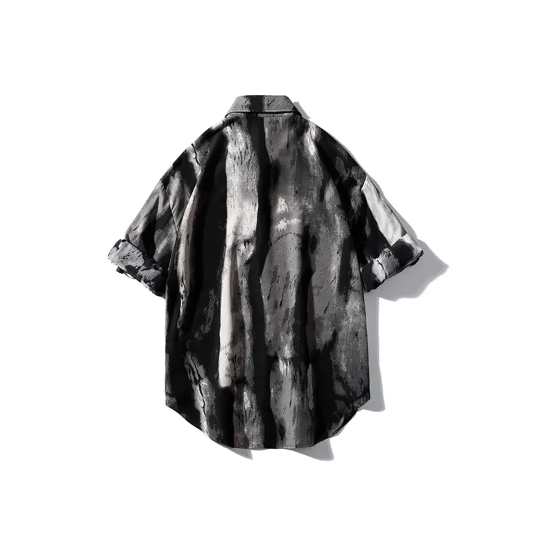 MARK WAFFLE Shirts Unisex Gray-1