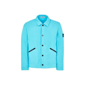 STONE ISLAND SS23 Jackets Coats Men's Turquoise