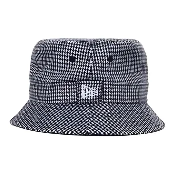 New Era Polyester Acrylic Sheep Wool Bucket Hats Unisex Black White