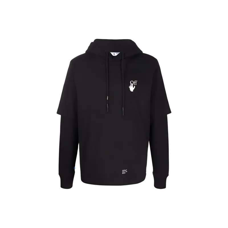 OFF WHITE FW21 Sweatshirts Men Black-0