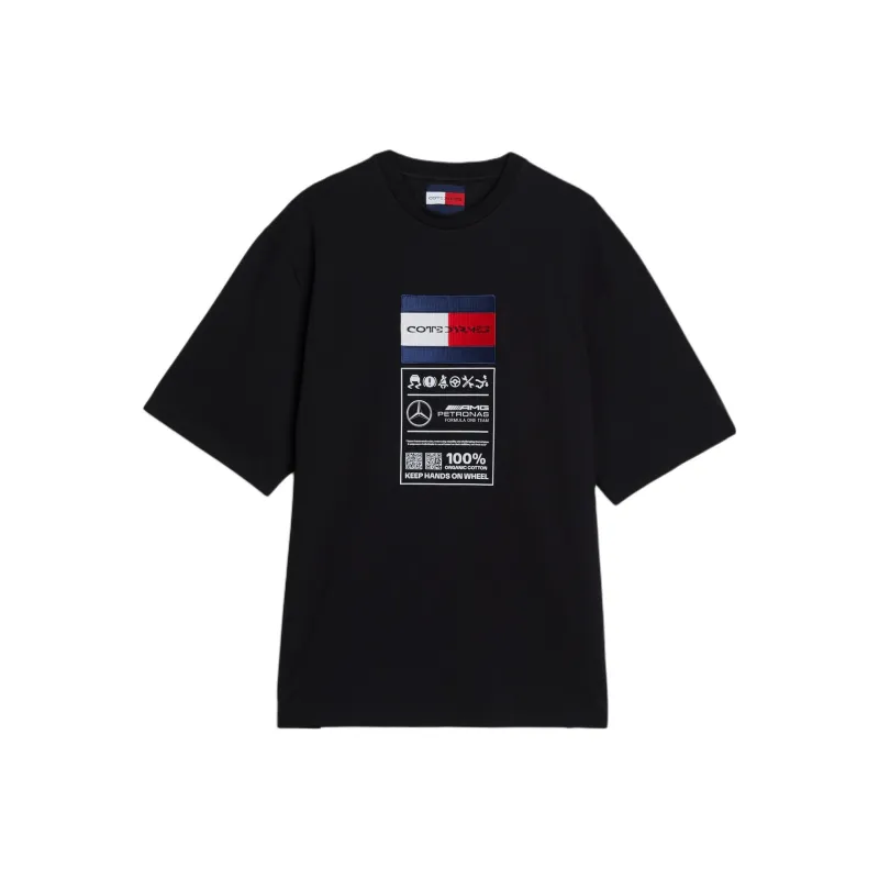 Tommy Hilfiger Tommy Hilfiger X Mercedes-AMG F1 T-Shirts Unisex Black-0