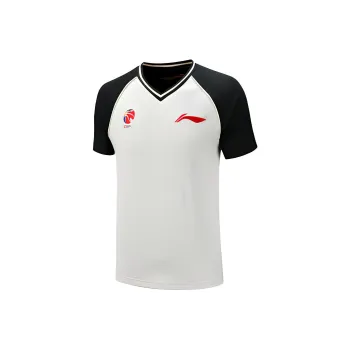 LiNing T Shirt Men's Black White