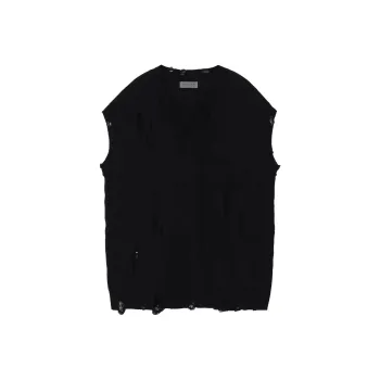 Yohji Yamamoto Pour Homme FW24 Tank Top Men's Black