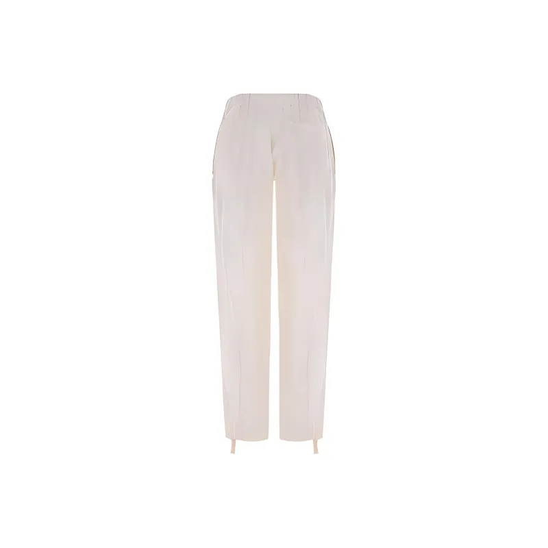 JIL SANDER Crinkle-Effect Wide Leg Pants-1