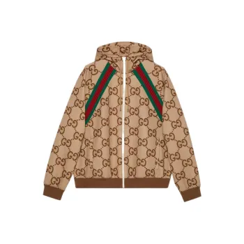 GUCCI Gg Supreme Hooded Jacket