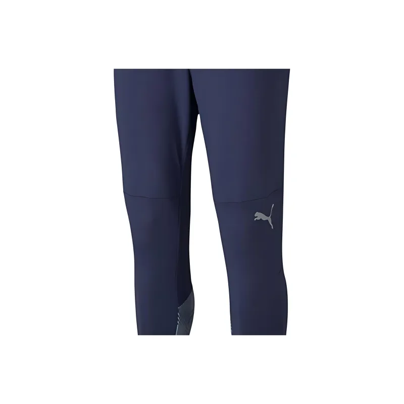 PUMA Knitted Sweatpants Men Navy Blue-3
