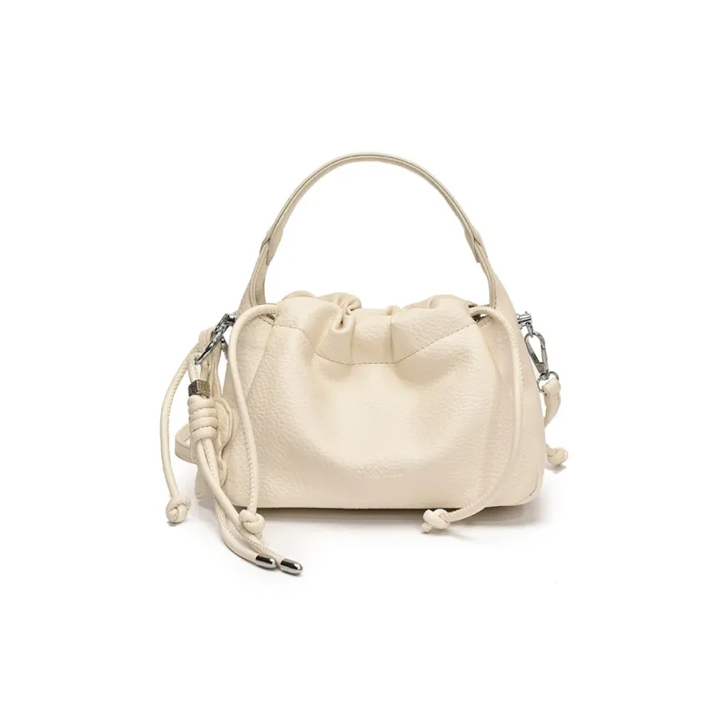 Yalu PU Handbag Regular Women's Black/Yellow/Pink/Light Blue/Ecru-29