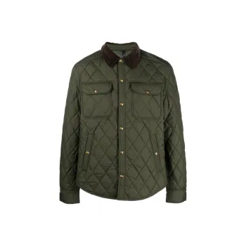 Polo Ralph Lauren Logo Patch Diamond Quilted Jacket