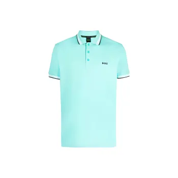 HUGO BOSS Polo Shirts Men Green