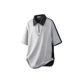 ALang Studio Polo Shirt Unisex Gray Black