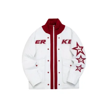 Erke Jackets Unisex True White
