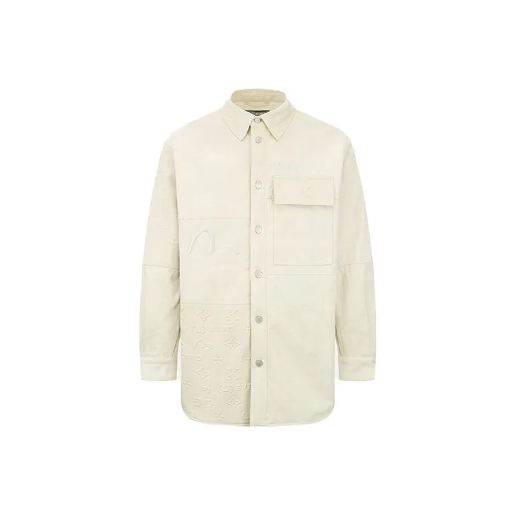 EVISU FW22 Jacket Men's Pink White-0