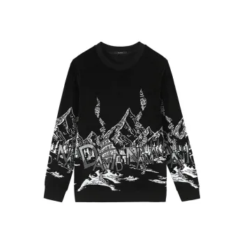 DAVID NAMAN Sweatshirt Men's Black