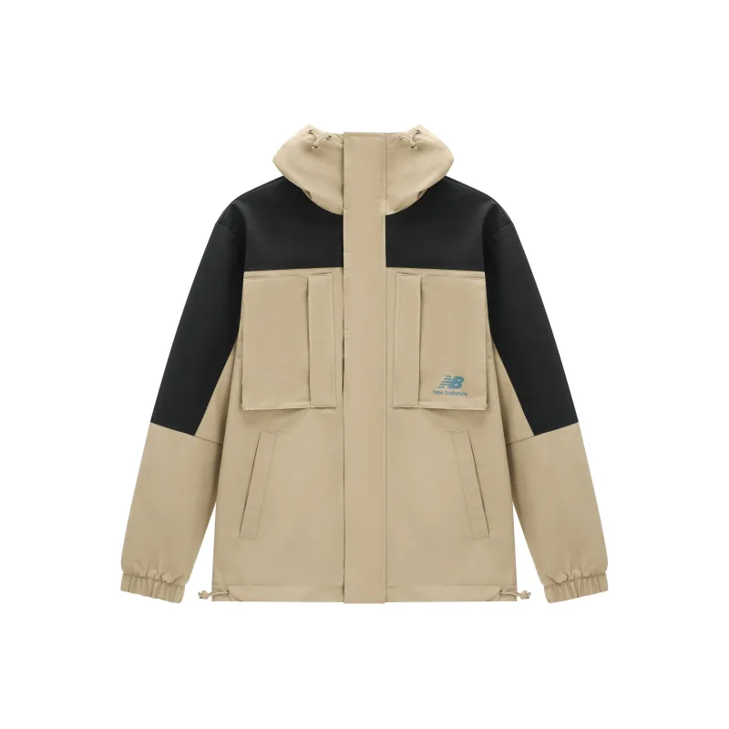 New Balance Jackets Men Khaki-0