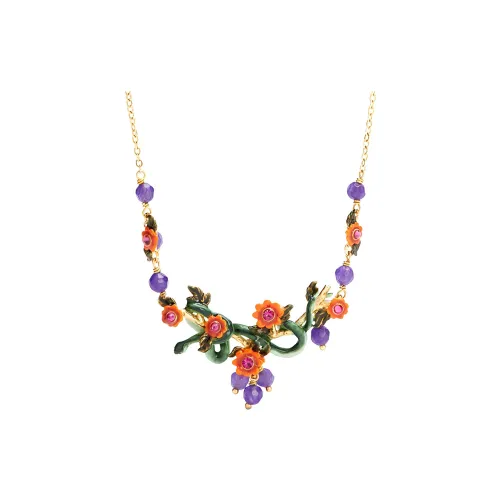 LES NEREIDES Brass Necklaces Women's Gold