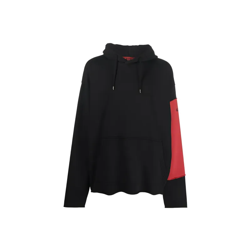 424 Drawstring Cotton Hoodie-0