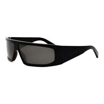CELINE Acetate Square Sunglasses Men's Black