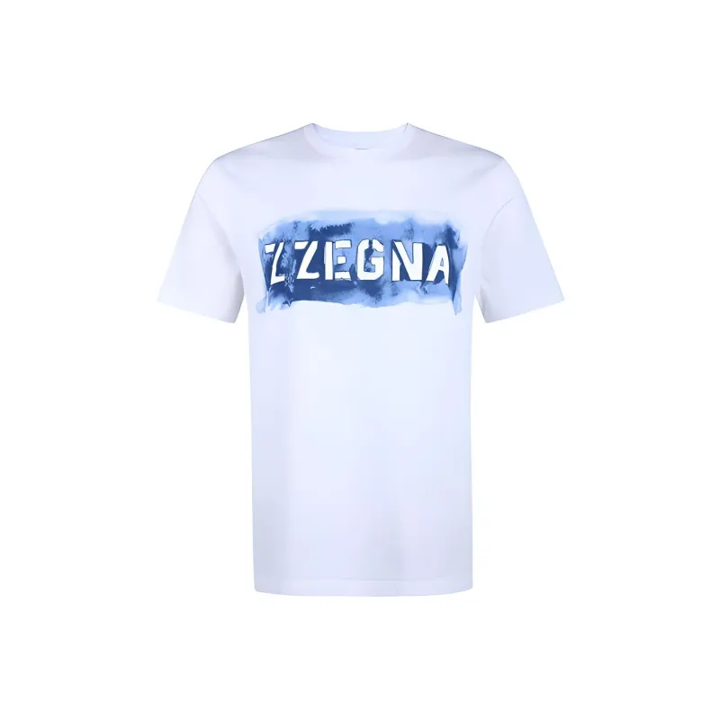 Zzegna T Shirts Men White-0