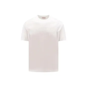Valentino Garavani Logo Printed Crew Neck T Shirt