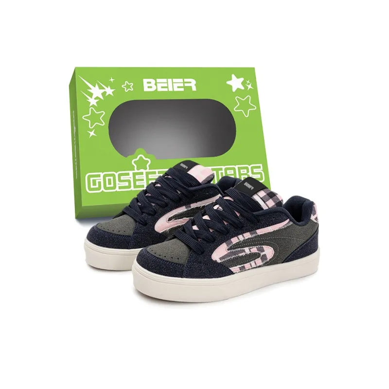 BEIER Low Top Skateboard Shoes Unisex-7