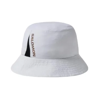 SALOMON Nylon Bucket Hats Unisex White