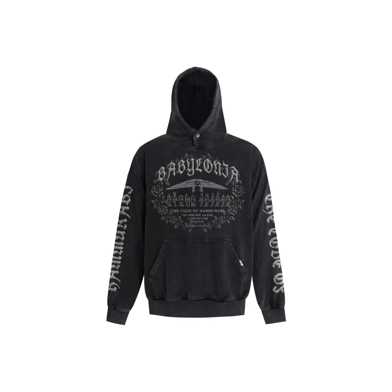 AWAKEN THE ROSE Sweatshirt Unisex Black-0