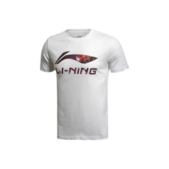LiNing T-Shirt Unisex Basic White