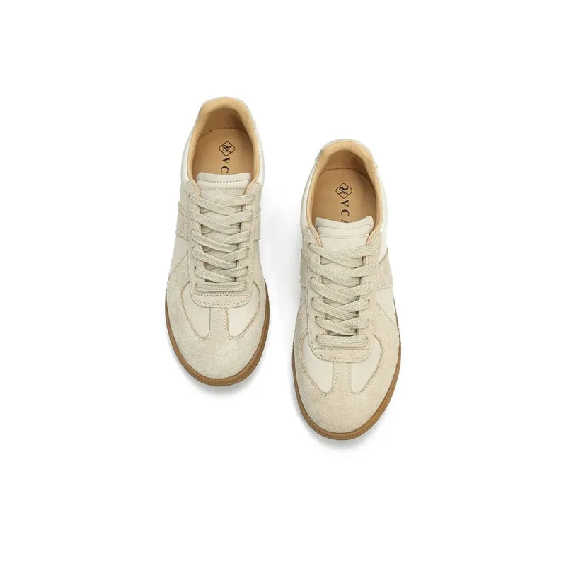 VCA Low Top Skateboard Shoes Women's Milk Tea-3