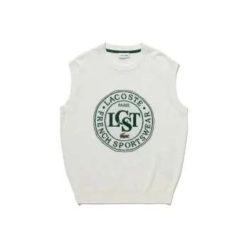 LACOSTE Tank Tops Men White