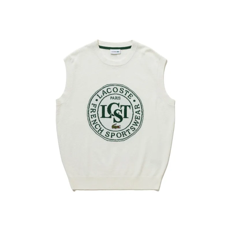 LACOSTE Tank Tops Men White-0