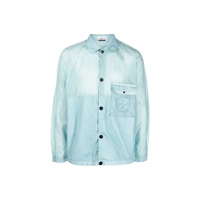 STONE ISLAND Jackets Men Blue-0