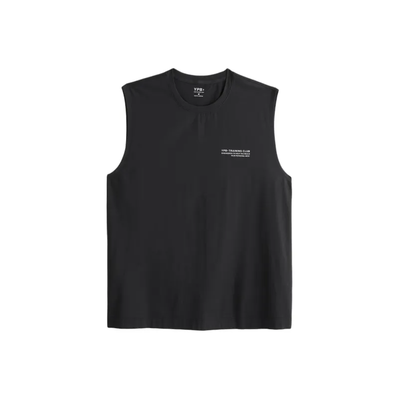 Abercrombie＆Fitch Tank Tops Men Black-0