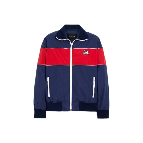 COACH Coach X White Rabbit FW22 Jackets Coats Men's Color Navy Blue