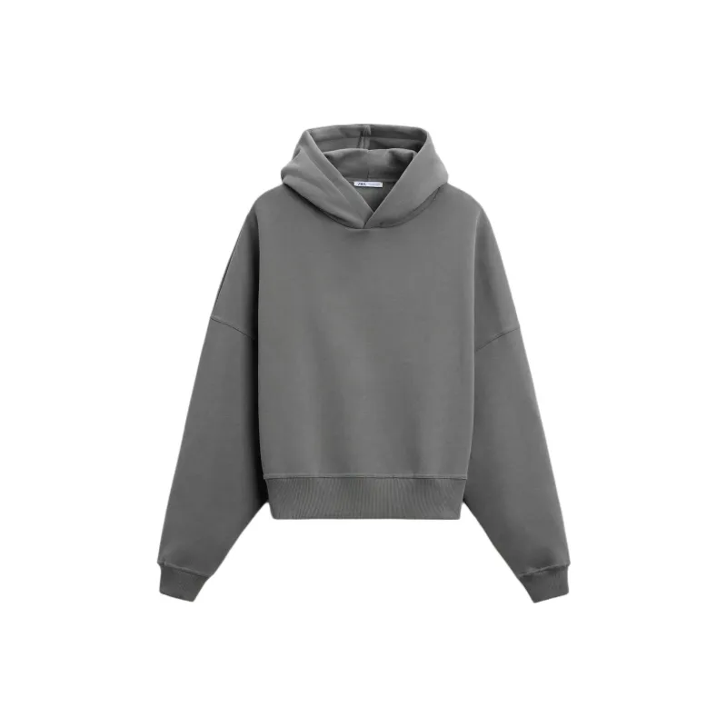 ZARA Sweatshirt Men's Aqua Blue-0