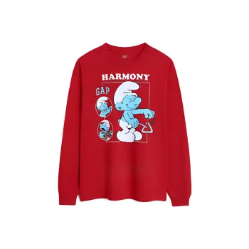 GAP T-Shirts Unisex Red