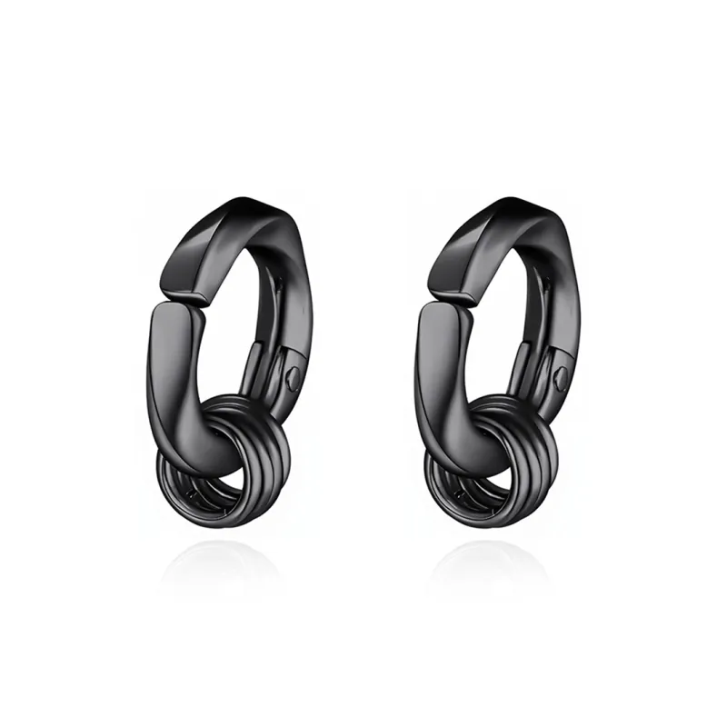 ZANC Alloy Clip On Earrings Unisex-4