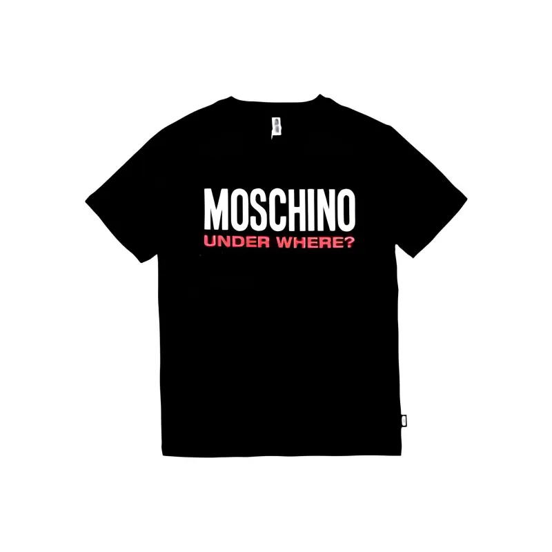 MOSCHINO T Shirts Men Black-0