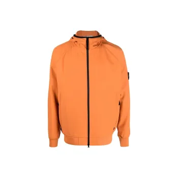 STONE ISLAND Light Soft Shell R E.Dye Technology In Recycled Polyester Jacket