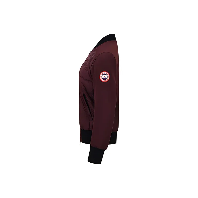 Canada Goose Hanley Series Down Jackets Women's Burgundy-1